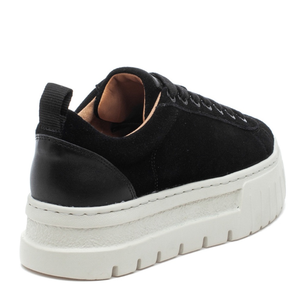 NWT J/SLIDES ROGER Black Suede Sneaker - Picture 3 of 14